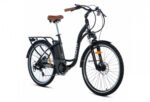 Vélo de ville électrique Moma Bikes 26.2 Shimano 7V Noir