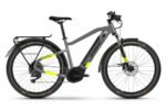 VTC Électrique Haibike-Trekking 6 i500Wh Shimano Deore 10V Gris / Jaune Mat