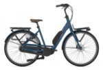 Vélo de Ville Électrique Gazelle Bloom C7 HMS Single Speed 630 Wh Bleu Mallard 2022