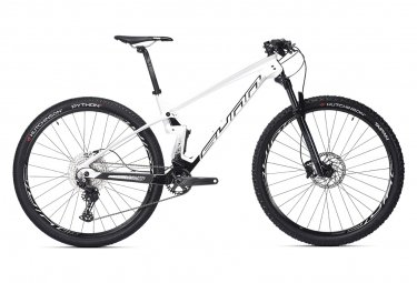 VTT Tout-Suspendu Sunn Shamann XC S2 Shimano Deore 12V 29'' Blanc Noir