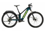 VTC Électrique Tout-Suspendu Trek Powerfly FS 4 EQ Shimano Deore 10V 625 Wh 29'' Aquatic / Noir 2022