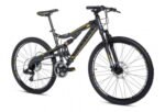 Moma Bikes, Vélo VTT, EQX 27,5 - 5.0 , Aluminium, SHIMANO 24V, Freins a Disque, Double Suspension