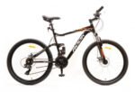 VTT 26'' Tout Suspendu Homme Alu ROOK Double Freins à Disque - Dérailleur Avant et Arrière Shimano - Roue libre Shimano