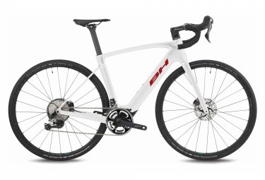 Gravel Bike Électrique BH Core GravelX Carbon 2.6 Shimano GRX 11V 540 Wh 700 mm Blanc 2022